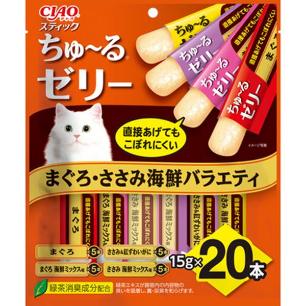 他サイト： チャオ スティック まぐろ・ささみ海鮮バラエティ 15g×20本の商品画像