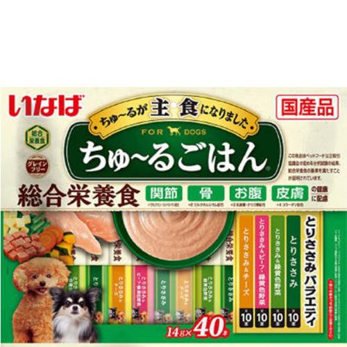他サイト： いなば ちゅ〜るごはん とりささみバラエティ 14g×40本 [ちゅーる]の商品画像