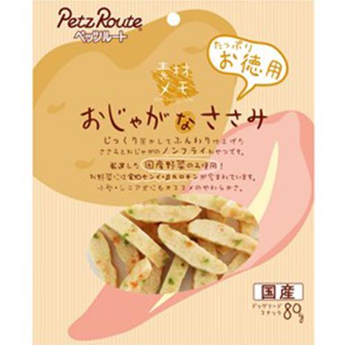 他サイト： 素材メモ おじゃがなササミ徳用 80gの商品画像