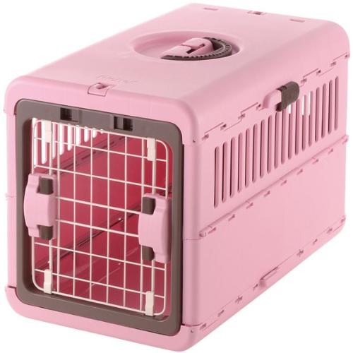 他サイト： 【送料無料】キャンピングキャリー折りたたみ ライトピンク Mの商品画像