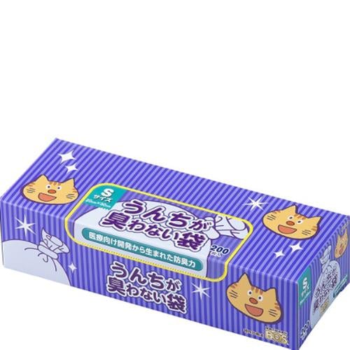 他サイト： BOS ネコ用 うんちが臭わない袋 箱型 S 200枚の商品画像