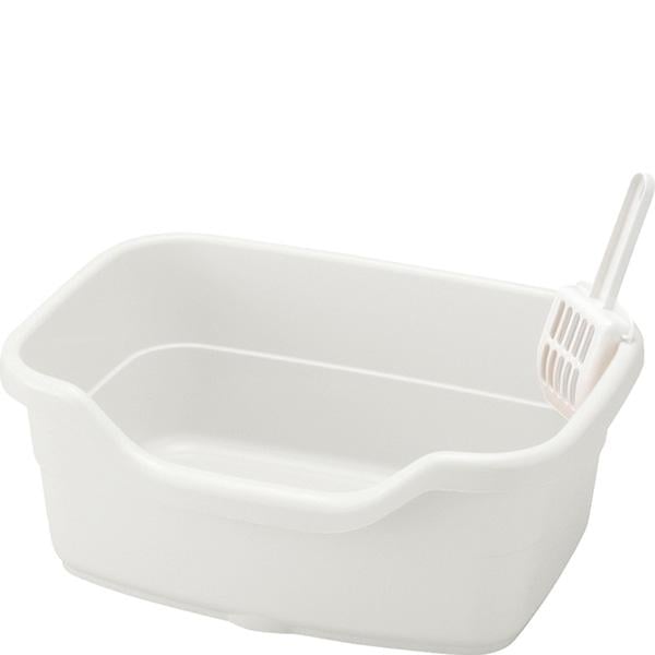 他サイト： ラプレ ネコトイレ 深型 40 ホワイトの商品画像