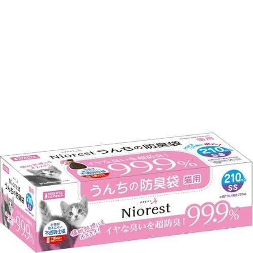 他サイト： 【SALE】ニオレスト うんちの防臭袋 SS 猫用 210枚の商品画像