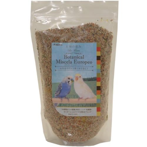 他サイト： 【SALE】大地の恵み ボタニカルヨーロピアンブレンドセキセイインコ用(キビなし)800gの商品画像