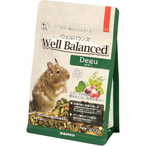 他サイト： ウェルバランス デグーフード 400gの商品画像