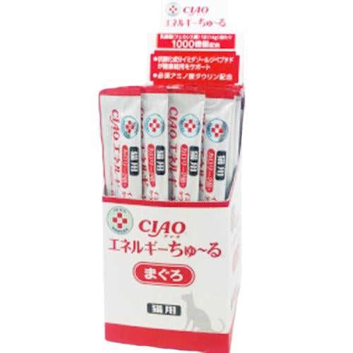 他サイト： 動物病院専用 猫用 エネルギーちゅ〜る まぐろ 乳酸菌1000億個 14g×50本入り [ちゅーる]の商品画像