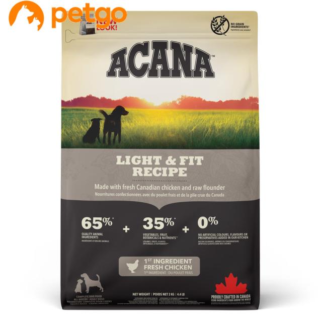 他サイト： ACANA(アカナ) ライト&フィット 2kgの商品画像