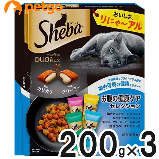 他サイト： シーバ デュオプラス お腹の健康ケアセレクション 200g×3【まとめ買い】の商品画像