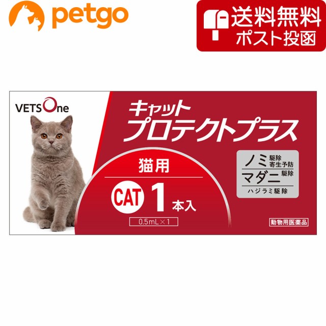 他サイト： 【ネコポス(同梱不可)】ベッツワン キャットプロテクトプラス 猫用 1本 (動物用医薬品)の商品画像