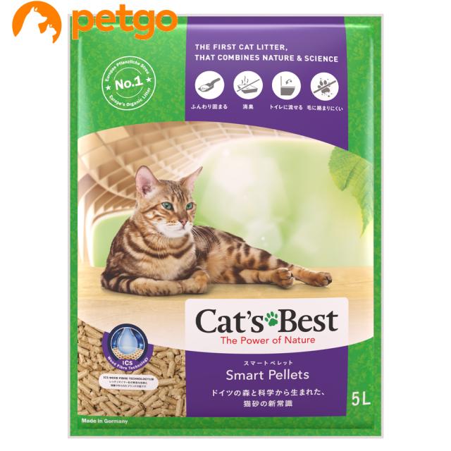 他サイト： レッテンマイヤー 固まる木のネコ砂 キャッツベスト スマートペレット 5Lの商品画像