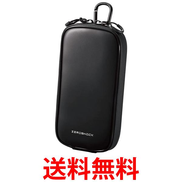 他サイト： エレコム P-05CZBK スマホポーチ 1台収納 Lサイズ ブラック ZEROSHOCK 衝撃吸収 3Way 腰ベルトループ の商品画像