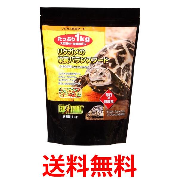 他サイト： ジェックス エキゾテラ リクガメの栄養バランスフード1kg 送料無料の商品画像