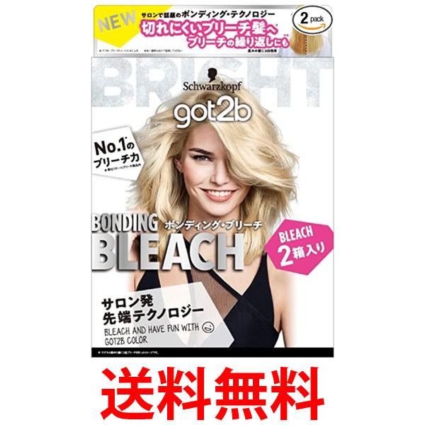 他サイト： シュワルツコフ got2b ゴットゥービー ボンディング・ブリーチ 2箱入り  1個 x 2  医薬部外品 ヘアカラー schwの商品画像