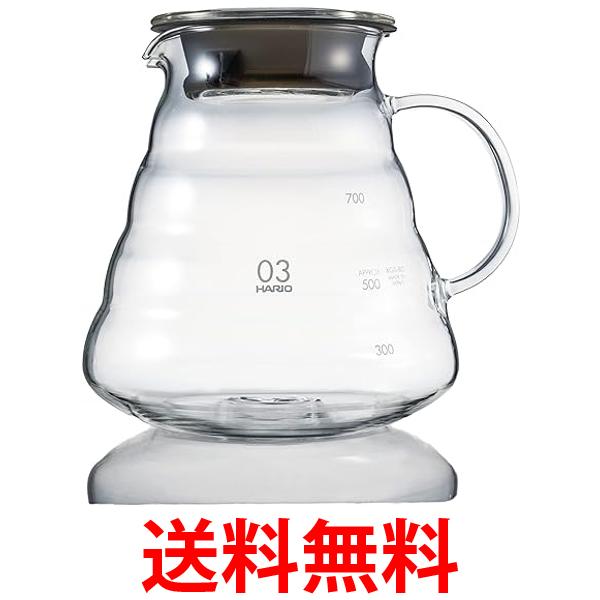 他サイト： ハリオ XGSR-80-TB V60 レンジサーバー 800 クリア コーヒーサーバー 2~6杯用 800ml HARIO 送料の商品画像
