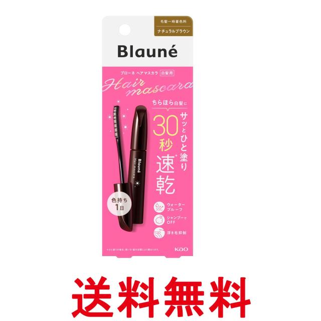 他サイト： 花王 ブローネヘアマスカラ ナチュラルブラウン 12ml 白髪かくし ウォータープルーフ 自然な仕上がり 送料無料の商品画像