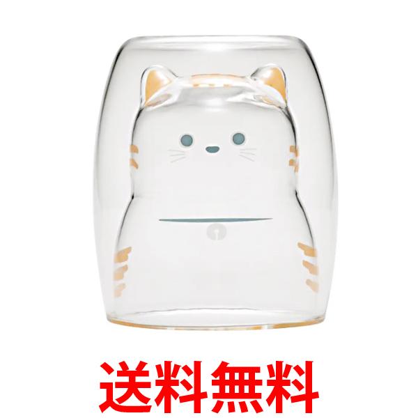 他サイト： シービージャパン 耐熱ネコグラス トラ 270ml 結露しにくい 耐熱グラス CB JAPAN 送料無料の商品画像