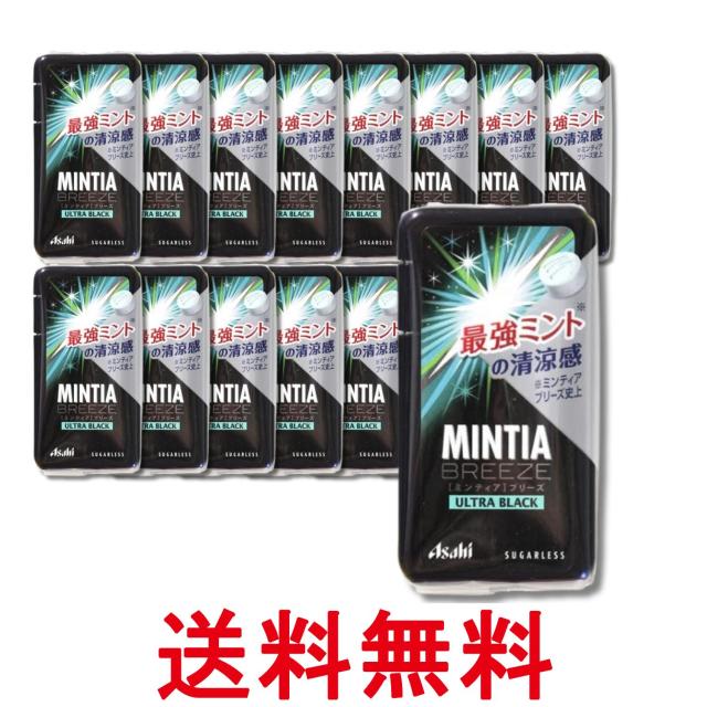 他サイト： 16個セット アサヒグループ食品 ミンティアブリーズ ウルトラブラック 30粒 送料無料の商品画像