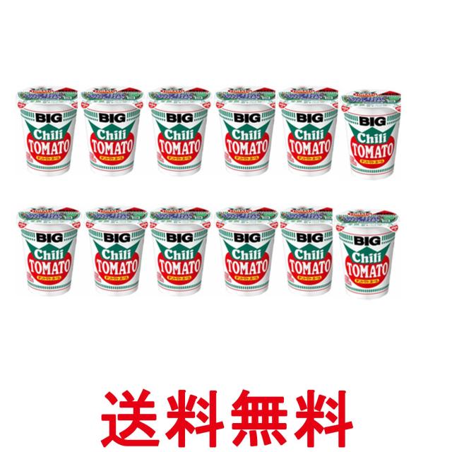 他サイト： 12個セット 日清食品 カップヌードル チリトマトビッグ 109g カップラーメン カップ麺 ラーメン インスタント レトルト の商品画像