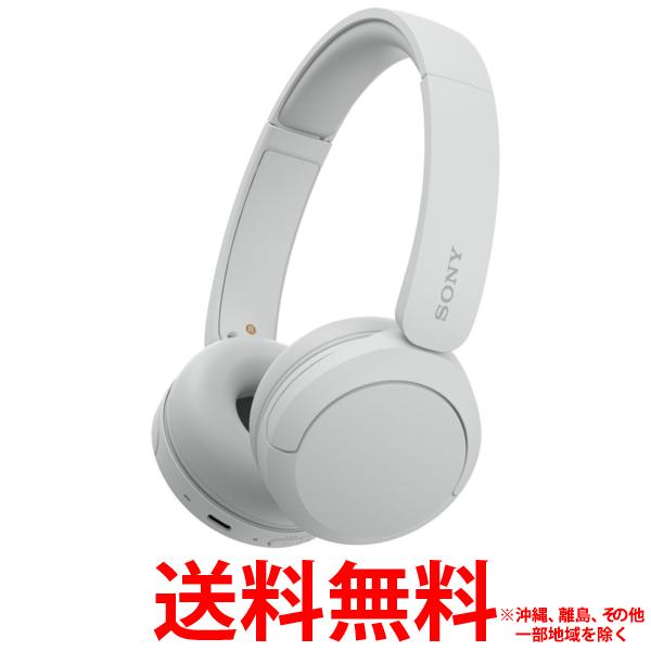 他サイト： SONY ワイヤレスヘッドホン WH-CH520(W)の商品画像