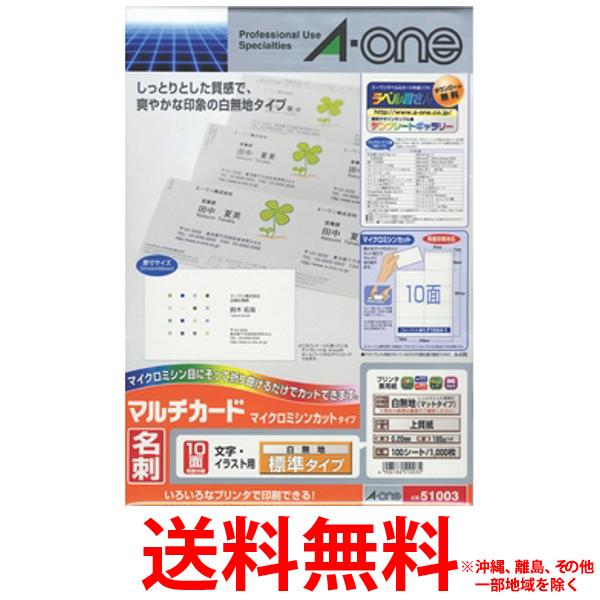 他サイト： マルチカード 各種プリンタ兼用紙 白無地A4判 10面 名刺サイズ 100シート(1,000枚)の商品画像