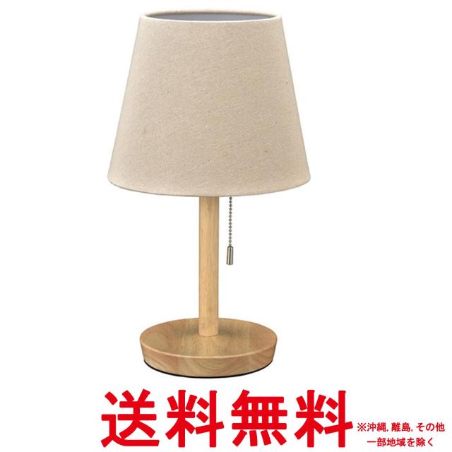 他サイト： オーム電機 テーブルスタンド 木製 ナチュラル 電球別売 TT-YN26MAW-NA 06-3809 オーム電機 の商品画像