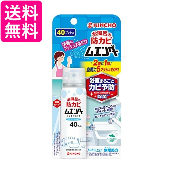 他サイト： キンチョー お風呂の防カビムエンダー 40プッシュ 40ml 送料無料の商品画像