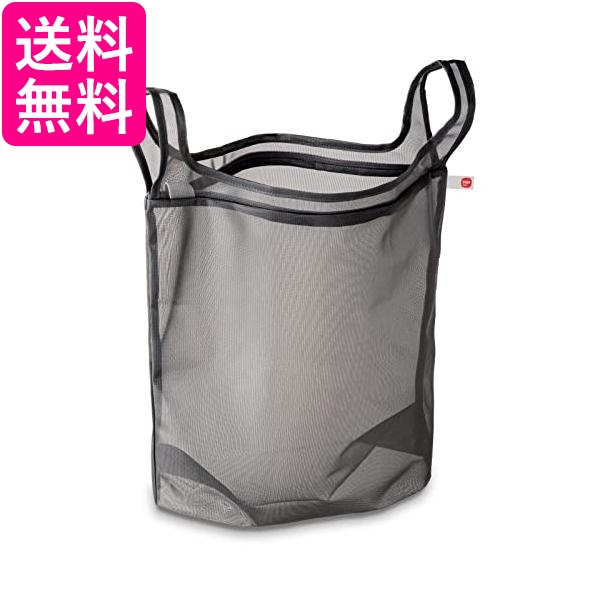他サイト： ダイヤ 057239 グレー 洗濯ネット エコバッグ レジ袋みたいな洗濯ネット L  仕分け洗い 時短 着替え袋 トラベルポーチの商品画像
