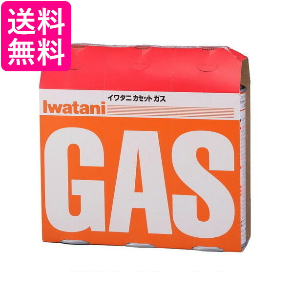 他サイト： イワタニ カセットガス オレンジ 3本組 CB-250-OR カセットボンベ カセットコンロ用 送料無料の商品画像