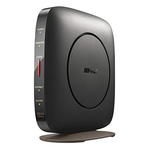 他サイト： バッファロー WSR-2533DHP3-BK 無線LAN親機 11AC/N/A/G/B 1733+800MBPS ブラックの商品画像
