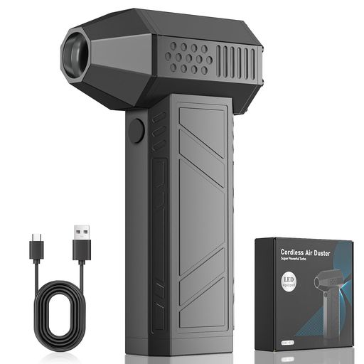 他サイト： KOJIHOMU エアダスター ブロワー 洗車 【超小型で爆風】電動エアダスター 4段階風量調整 超強力 最大風速52M/S 5の商品画像
