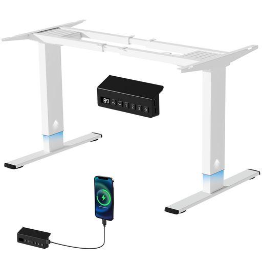 他サイト： ERGOMAKER 電動昇降デスク デュアルモーター スタンディングデスク 電動式昇降デスク 脚 パソコンデスク オフィスワークの商品画像