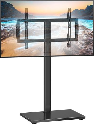 他サイト： XINLEI テレビスタンド 壁寄せ ハイタイプ テレビ台 液晶TVスタンド 32~75インチ対応 5段高さ調節 8MM強化グラの商品画像