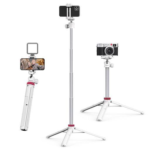 他サイト： ULANZI MT-44 三脚 スマホ三脚 カメラ三脚 147CM 2IN1スマホクリップデザイン 32CM-147CM 6段伸の商品画像