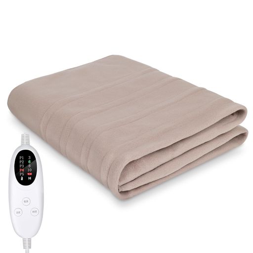 他サイト： 電気毛布 敷き 節電 4段階タイマー 140×80CM 切り忘れ防止タイマー付き 5段階温度調整 洗える 防寒対策 毛玉なし ギの商品画像