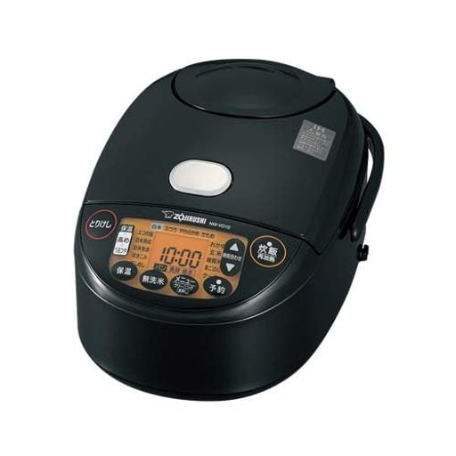 他サイト： ZOJIRUSHI 象印 IH炊飯ジャー (5.5合炊き) 極め炊き ブラック NW-VD10-BAの商品画像