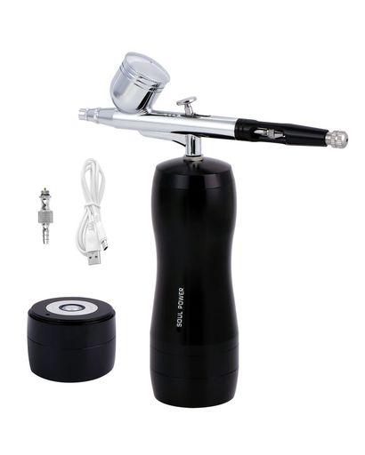 他サイト： SOUL POWER 充電式エアブラシ MODEL-04 NEO コンプレッサー 残電量可視化 予備電池付き ダブルアクション の商品画像