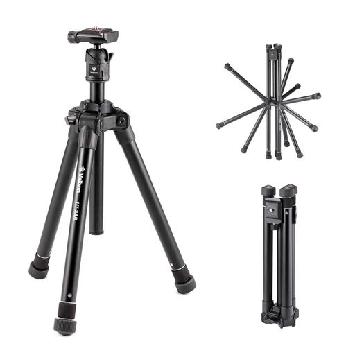 他サイト： VELBON トラベル三脚 ULTREK UT-3AR 5段 ウルトラロック 全高135.5CM 縮長29.5CM 脚径21MMの商品画像