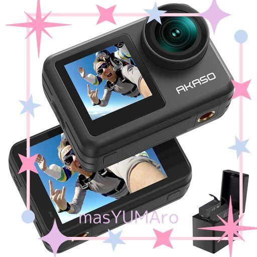 他サイト： AKASO BRAVE 7 LE アクションカメラ 4K60FPS 20MP IPX7本機防水 40M防水 水中カメラ 六軸手ぶの商品画像