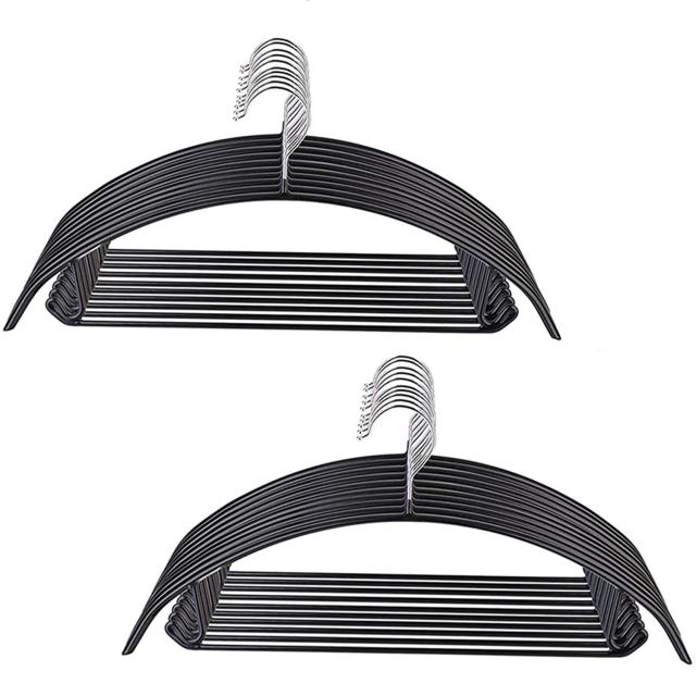 他サイト： Cozyone ハンガー ジャケットハンガー 20本組 スリムタイプ 洗濯 収納ハンガー 人体ハンガー 衣類が滑り落ちない 型崩の商品画像