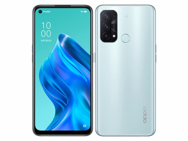 OPPO Reno5 A A101OP アイスブルー ： 通販・価格比較 [最安値.com]