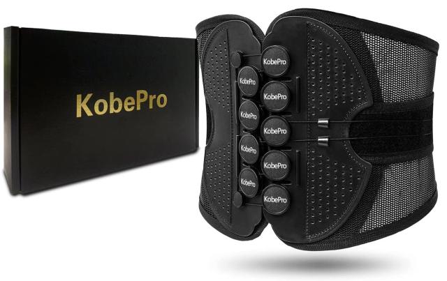 他サイト： KobePro コベプロ ベルト 腰サポーター  【整体師厳選お勧め】腰コルセット 強力固定サポート 腰用ベルト 姿勢矯正 メッの商品画像