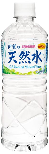 他サイト： サンガリア 伊賀の天然水 600ml ×24本の商品画像