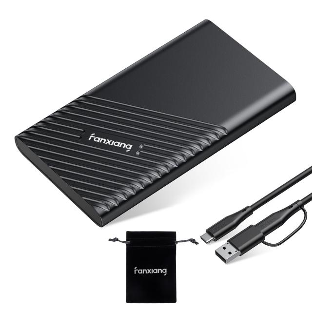他サイト： fanxiang SSD 外付け 1tb【PS4/PS5動作確認済】USB Type-C【最大読込2,050MB/s】小型 ポーの商品画像