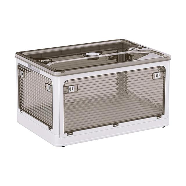 他サイト： VECELO 収納ボックス 収納ケース 折りたたみ 蓋付き 積み重ね 全方向から取り出せる キャスター付き おしゃれ 多機能 大の商品画像