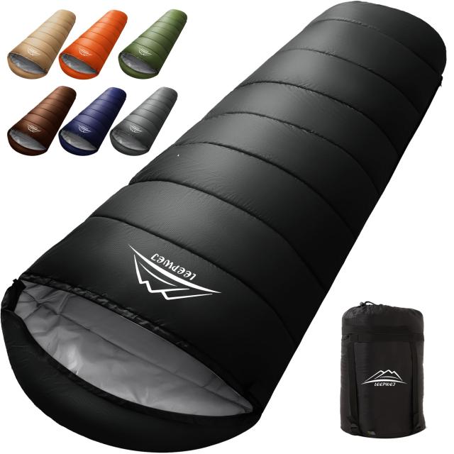 他サイト： 寝袋 シュラフ 冬用 マミー型 LEEPWEI キャンプ アウトドア オールシーズン 来客用布団 耐寒 防水 保温 軽量 コンパの商品画像