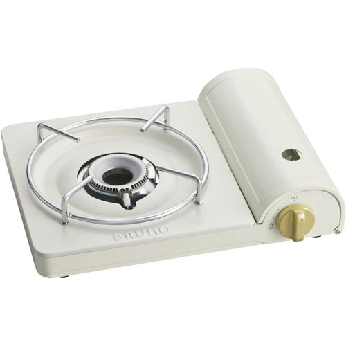 他サイト： BRUNO ブルーノ カセットコンロ スリム キャンプ 備え かわいい おしゃれ アイボリー BOE095-IVの商品画像