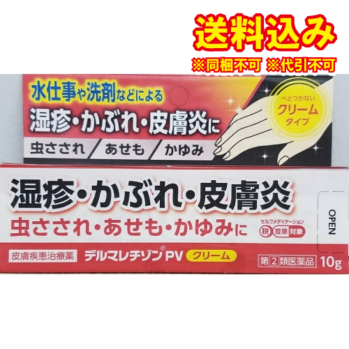 他サイト： 定形外)【第(2)類医薬品】デルマレチゾンPVクリーム 10g【セルフメディケーション税制対象】の商品画像