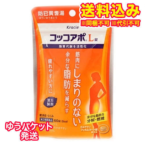 他サイト： ゆうパケット)【第2類医薬品】コッコアポL錠 60錠の商品画像