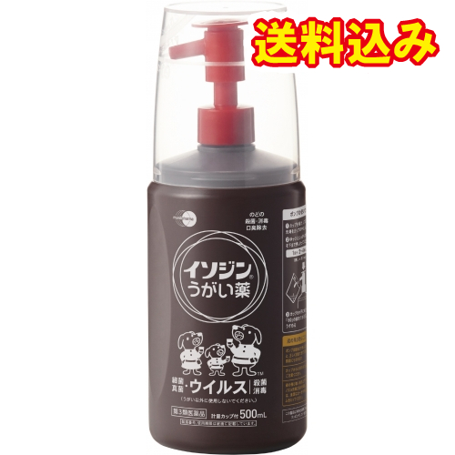 他サイト： 【第3類医薬品】イソジンうがい薬 500mlの商品画像