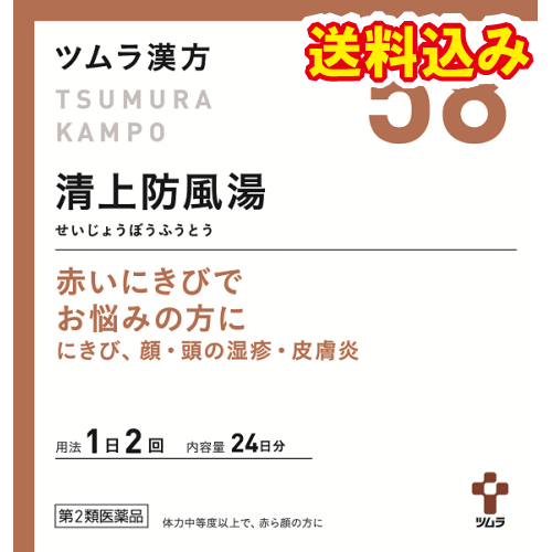 他サイト： 【第2類医薬品】ツムラ漢方 清上防風湯エキス顆粒 48包【58】大容量サイズの商品画像